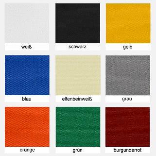 17. Zeltstoffe: Stoffähnliche Materialien, Persenningstoff / Markiesenstoff 17. Zeltstoffe: Stoffähnliche Materialien, Persenningstoff / Markiesenstoff